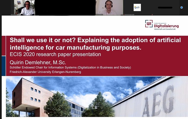 Schöller-Team trug zum Erfolg der virtuellen ECIS 2020 bei!