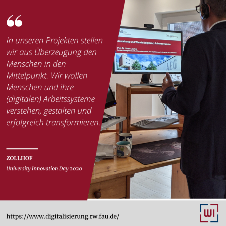 Gestaltung und Transformation (digitaler) Arbeitssysteme