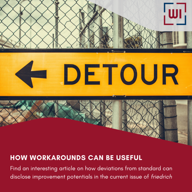 Artikel im friedrich zum Thema „Workarounds“