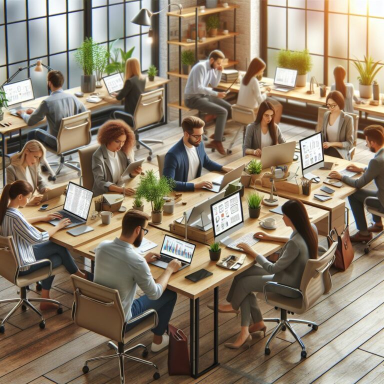 Beitragsbild für Office, Home-Office und hybrides Arbeiten